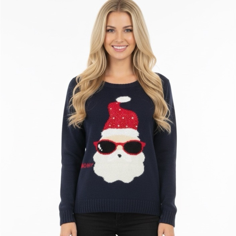 United States sweaters Christmas Santa sweater